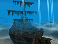 Pirate Ship 3D Screensaver screenshot